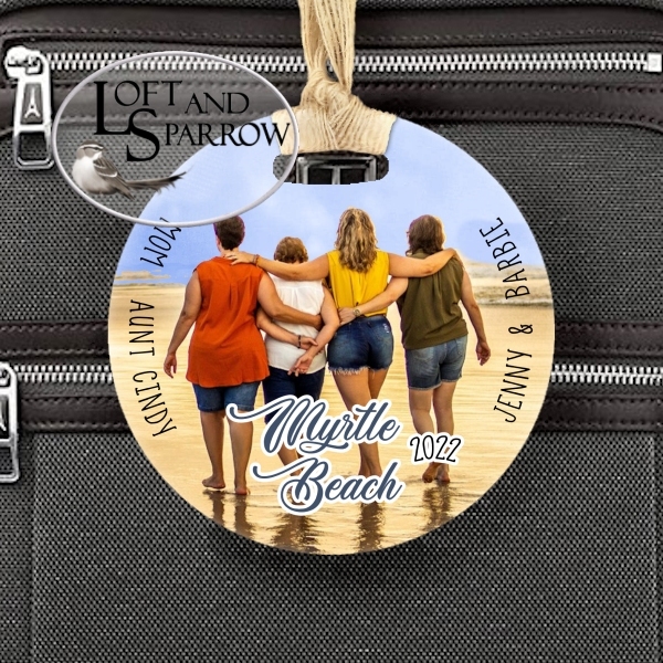 Photo Luggage Tags Baggage ID Picture