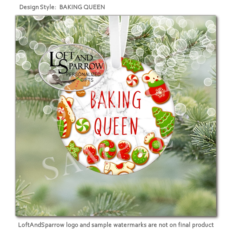 Baking Queen Ornament