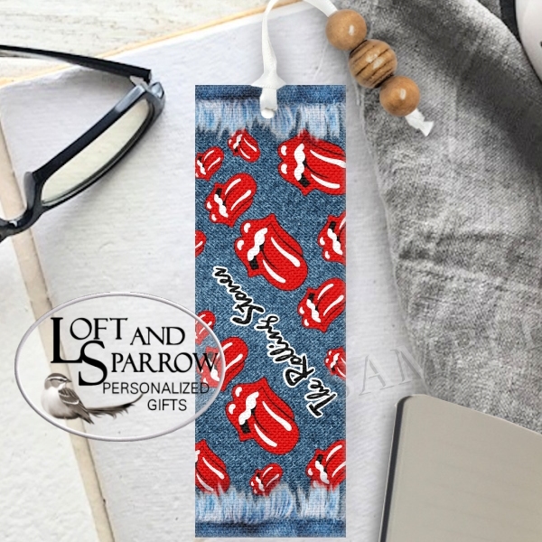The Rolling Stones Inspired Bookmark