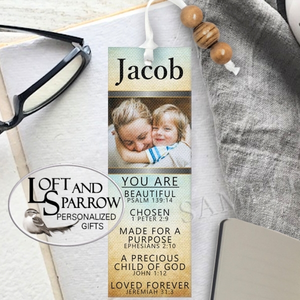 Photo Bookmark Personalized Custom BKMK-PHT-D