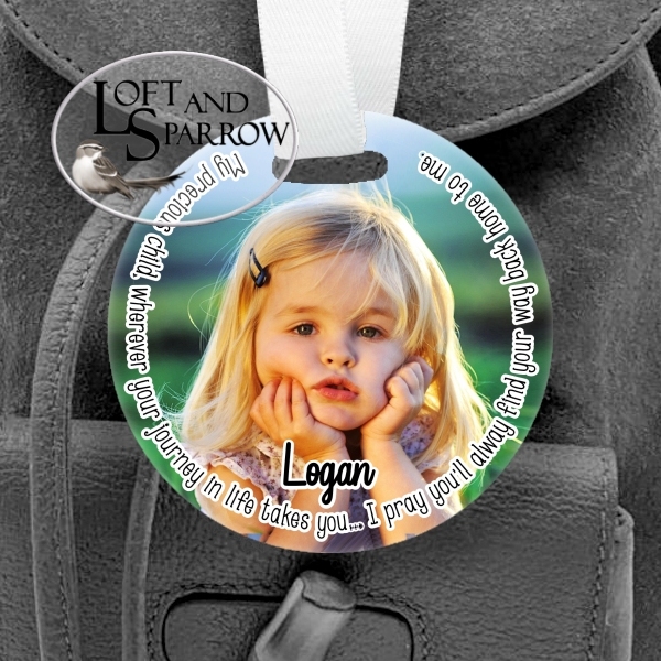 Personalized Photo Luggage Tag PHT-1
