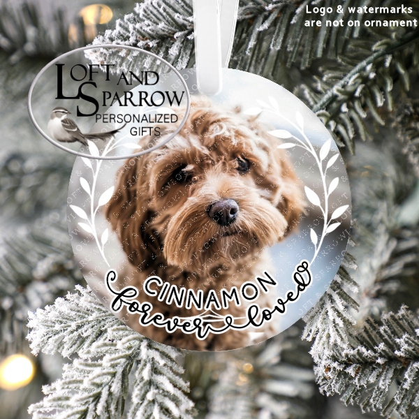 Pet Custom Photo Ornament Personalized