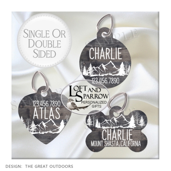 DOG ID Tags The Great Outdoors