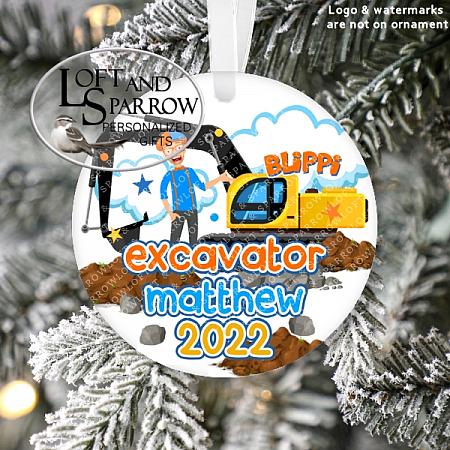 Blippi Personalized Christmas Ornament-Blippi Personalized Christmas Ornament for kids LoftAndSparrow Etsy Shop Loft And Sparrow Family First Christmas Gift Keepsake Ornament For Kids Grandchildren Custom Stocking Stuffer New Home New Baby Couple Last Minute Gift Office Gift Grab Bag Ugly Sweater Gift Exchange Loft Watercolor Home Portrait Ornament Wedding Honeymoon Birthday Gift